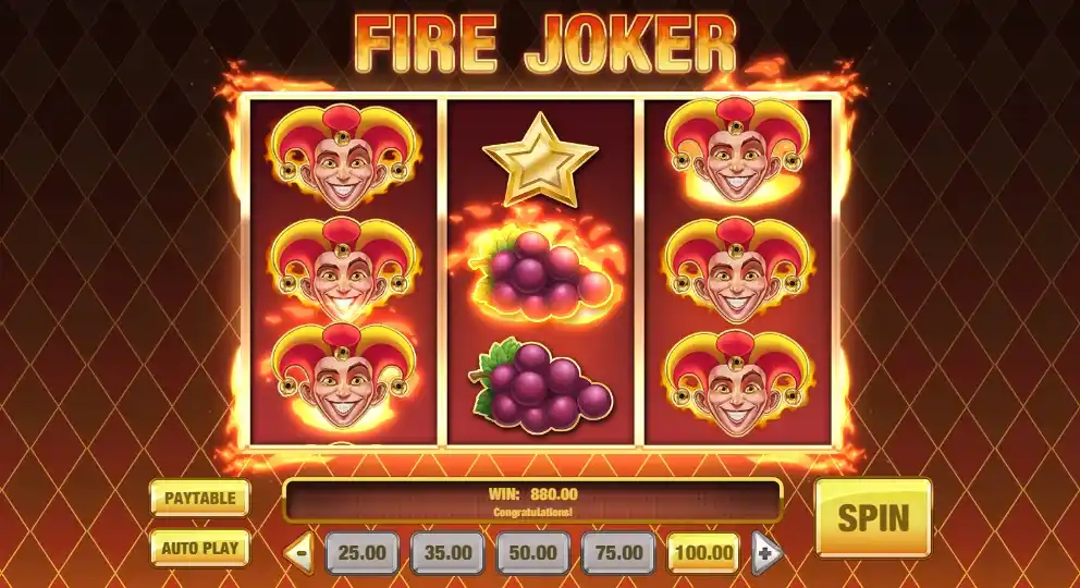 Wo kann man Fire Joker um Echtgeld spielen